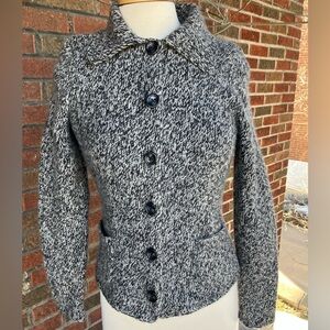 Willi Smith Lambswool Cardigan Sweater - Sz S